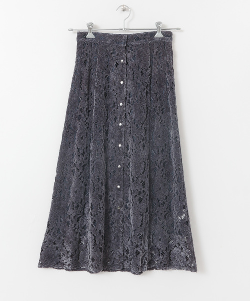 セール】フラワーレースモールスカート∴（スカート）｜URBAN RESEARCH