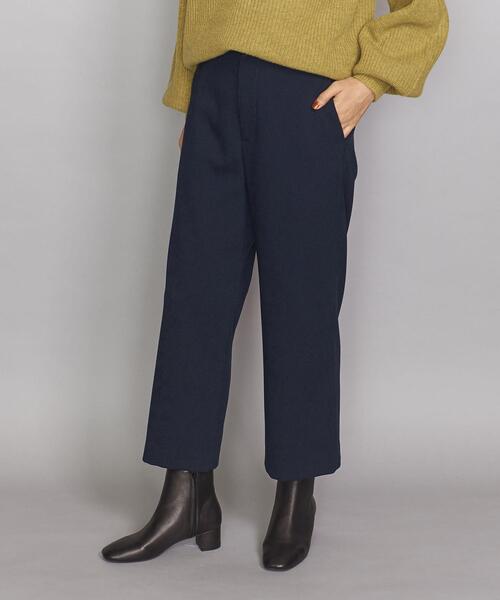 BEAUTY&YOUTH UNITED ARROWS(ビューティーアンドユースユナイテッドアローズ)の「BY オックスストレートワイド9分丈パンツо(その他パンツ・レディース・パープル/ベージュ/ネイビー・MEDIUM/SMALL)」の2枚目の写真