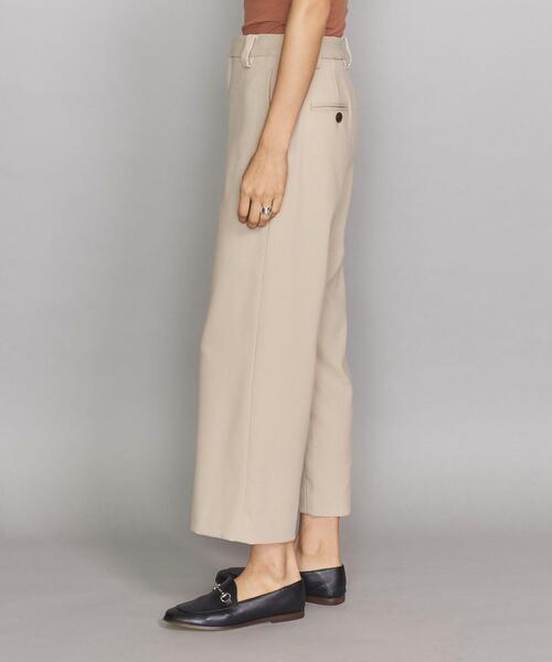 BEAUTY&YOUTH UNITED ARROWS(ビューティーアンドユースユナイテッドアローズ)の「BY オックスストレートワイド9分丈パンツо(その他パンツ・レディース・パープル/ベージュ/ネイビー・MEDIUM/SMALL)」の15枚目の写真