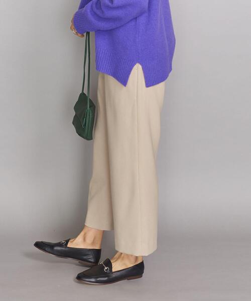 BEAUTY&YOUTH UNITED ARROWS(ビューティーアンドユースユナイテッドアローズ)の「BY オックスストレートワイド9分丈パンツо(その他パンツ・レディース・パープル/ベージュ/ネイビー・MEDIUM/SMALL)」の20枚目の写真