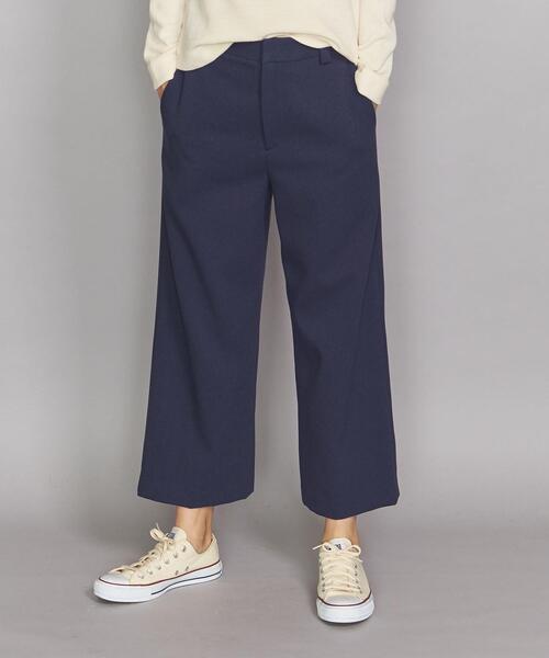 BEAUTY&YOUTH UNITED ARROWS(ビューティーアンドユースユナイテッドアローズ)の「BY オックスストレートワイド9分丈パンツо(その他パンツ・レディース・パープル/ベージュ/ネイビー・MEDIUM/SMALL)」の16枚目の写真