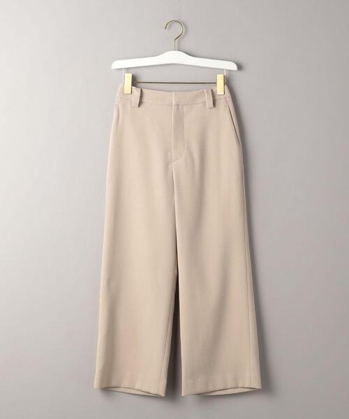 BEAUTY&YOUTH UNITED ARROWS(ビューティーアンドユースユナイテッドアローズ)の「BY オックスストレートワイド9分丈パンツо(その他パンツ・レディース・パープル/ベージュ/ネイビー・MEDIUM/SMALL)」の10枚目の写真