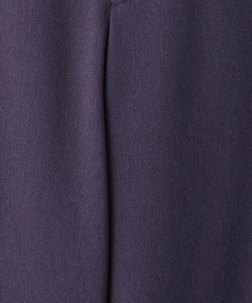 BEAUTY&YOUTH UNITED ARROWS(ビューティーアンドユースユナイテッドアローズ)の「BY オックスストレートワイド9分丈パンツо(その他パンツ・レディース・パープル/ベージュ/ネイビー・MEDIUM/SMALL)」の6枚目の写真