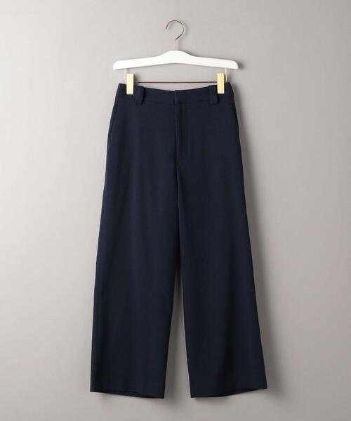 BEAUTY&YOUTH UNITED ARROWS(ビューティーアンドユースユナイテッドアローズ)の「BY オックスストレートワイド9分丈パンツо(その他パンツ・レディース・パープル/ベージュ/ネイビー・MEDIUM/SMALL)」の5枚目の写真