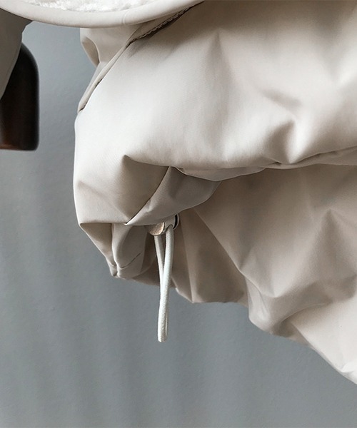 chuclla（チュクラ）の「【chuclla】【2019AW】ボア ポケット 中綿ブルゾン chw882（ブルゾン・レディース・ブラック/グレイッシュベージュ・M/L）」の20枚目の写真