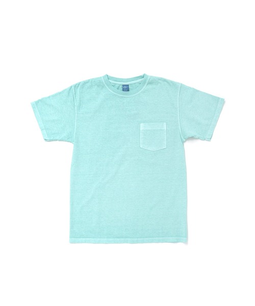 Good On(グッドオン)の「GOOD ON S/S CREW NECK POCKET T-SHIRTS B (グッドオン クルーネック ポケットTシャツ)(Tシャツ/カットソー・メンズ・パープル/イエロー/ボルドー/セージグリーン/ミント・S/M/L/XL)」の6枚目の写真