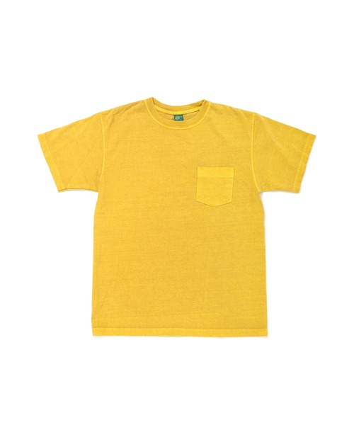 Good On(グッドオン)の「GOOD ON S/S CREW NECK POCKET T-SHIRTS B (グッドオン クルーネック ポケットTシャツ)(Tシャツ/カットソー・メンズ・パープル/イエロー/ボルドー/セージグリーン/ミント・S/M/L/XL)」の10枚目の写真