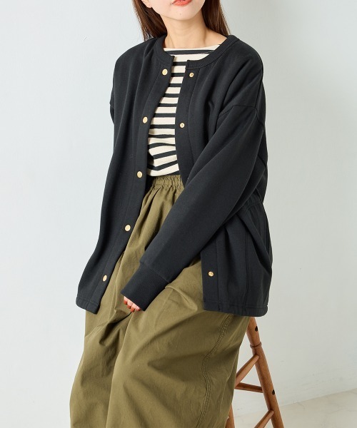 OMNES(オムネス)の「ウォッシュ加工 ダンプサーカスバルーンパンツ(その他パンツ・レディース・ブラック/ブラウン/アイボリー/グリーン系その他/ベージュ/チェック/ワンウォッシュ/ライトグレー/桜/グリーン系その他2/ネイビー/カーキ/キナリ/ブラック系その他/ホワイト系その他/インディゴブルー/ブルー・MEDIUM/LARGE)」の11枚目の写真