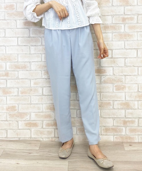 apres jour（アプレジュール）の「MILKテーパードパンツ【ZOZOTOWN限定アイテム】（その他パンツ・レディース・ブラック/アイボリー/ベージュ/ダークブラウン/ミント/サックスブルー/パープル・フリー）」の22枚目の写真