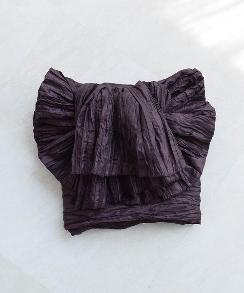 utatane(ウタタネ)の「作り帯 utatane しわ兵児たれ結び(和装小物・レディース・ホワイト/エンジ/グレー/ターコイズブルー/オレンジ/グリーン/アイボリー/ライトブラウン/ミント/マジェンタ/マスタード/ラベンダー/チョコ/ベビーピンク/ブルーグリーン/ワイン/グレイッシュブルー/サーモンピンク/レモンイエロー/スモークピンク/フレッシュイエロー/ネイビー/ブラック・FREE)」の22枚目の写真