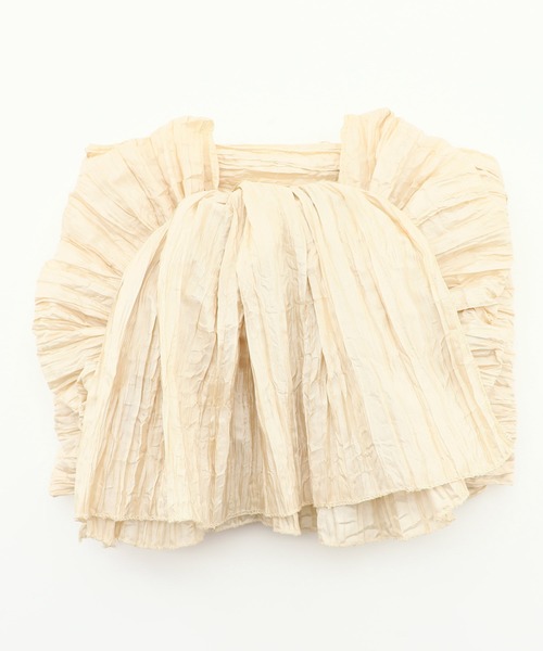 utatane(ウタタネ)の「作り帯 utatane しわ兵児たれ結び(和装小物・レディース・ホワイト/エンジ/グレー/ターコイズブルー/オレンジ/グリーン/アイボリー/ライトブラウン/ミント/マジェンタ/マスタード/ラベンダー/チョコ/ベビーピンク/ブルーグリーン/ワイン/グレイッシュブルー/サーモンピンク/レモンイエロー/スモークピンク/フレッシュイエロー/ネイビー/ブラック・FREE)」の3枚目の写真