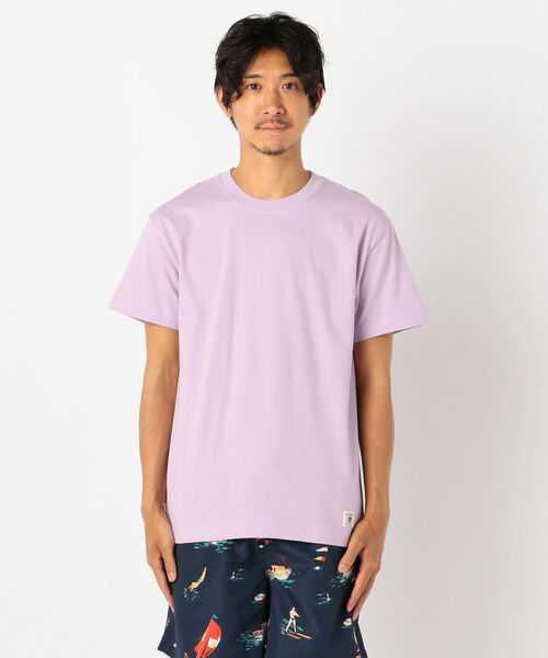 FREDY MAC（フレディーマック）の「ハウスタグ ハイクオリティTシャツ（Tシャツ/カットソー・メンズ・ホワイト/ベージュ/オレンジ/ラベンダー・M/L）」の5枚目の写真