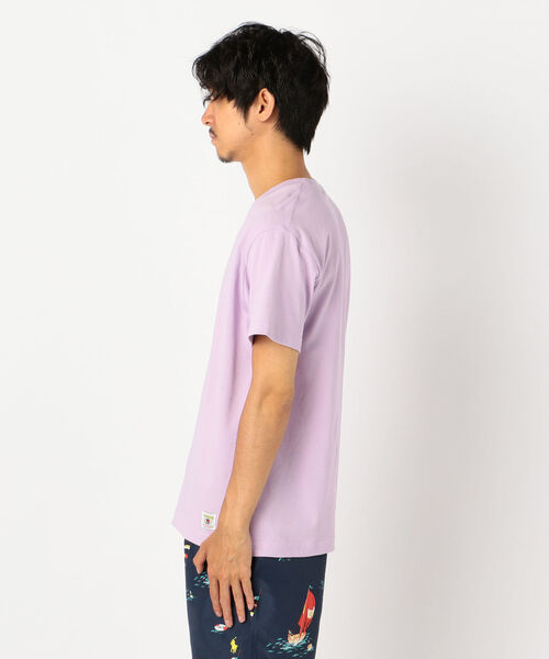 FREDY MAC（フレディーマック）の「ハウスタグ ハイクオリティTシャツ（Tシャツ/カットソー・メンズ・ホワイト/ベージュ/オレンジ/ラベンダー・M/L）」の6枚目の写真