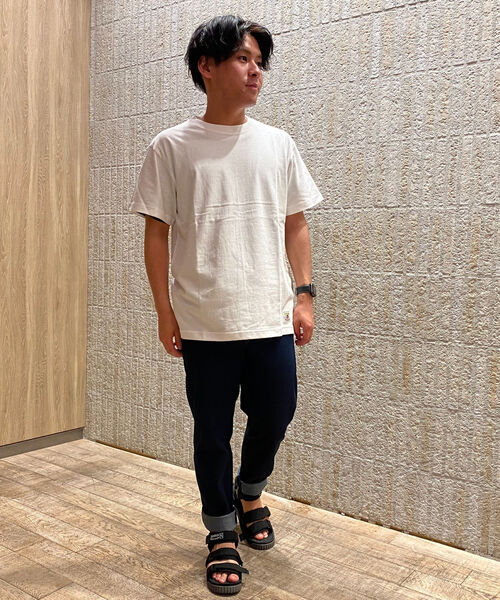 FREDY MAC（フレディーマック）の「ハウスタグ ハイクオリティTシャツ（Tシャツ/カットソー・メンズ・ホワイト/ベージュ/オレンジ/ラベンダー・M/L）」の21枚目の写真