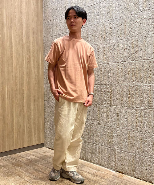 FREDY MAC（フレディーマック）の「ハウスタグ ハイクオリティTシャツ（Tシャツ/カットソー・メンズ・ホワイト/ベージュ/オレンジ/ラベンダー・M/L）」の22枚目の写真