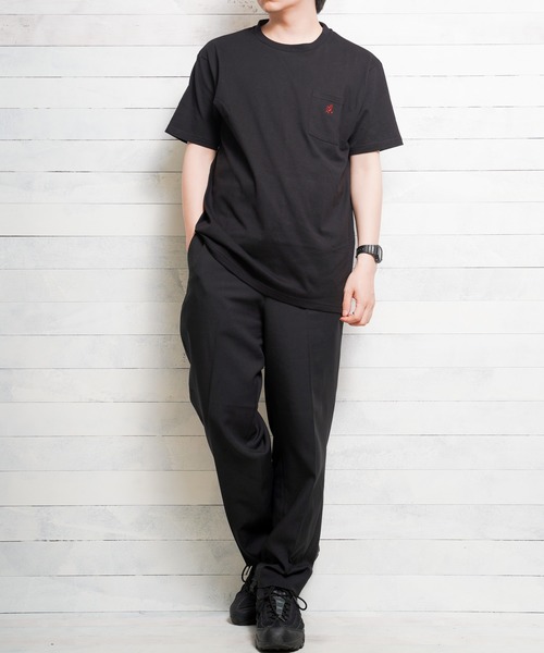 Gramicci(グラミチ)の「/GRAMICCI/ONE POINT TEE(Tシャツ/カットソー・レディース・ホワイト/ブラック/ベージュ/アッシュ・LARGE/X-LARGE/MEDIUM/X-SMALL/SMALL)」の10枚目の写真