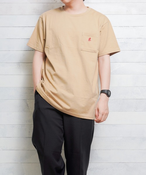 Gramicci(グラミチ)の「/GRAMICCI/ONE POINT TEE(Tシャツ/カットソー・レディース・ホワイト/ブラック/ベージュ/アッシュ・LARGE/X-LARGE/MEDIUM/X-SMALL/SMALL)」の11枚目の写真