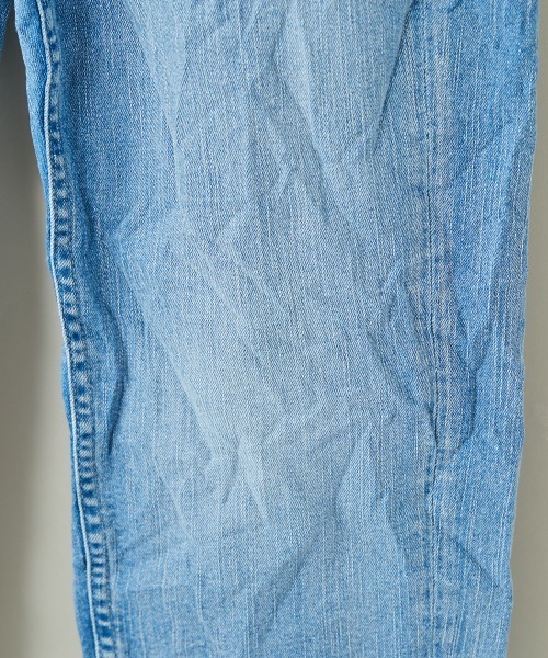 cepo（セポ）の「デニムイージークロップドパンツ（デニムパンツ・レディース・インディゴブルー/スカイブルー/ライトインディゴブルー/カーキ/オフホワイト・S/M/L）」の20枚目の写真