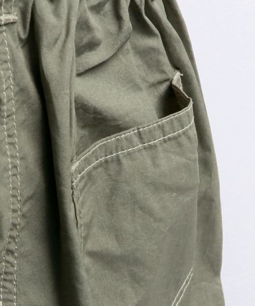 RADCHAP(ラッドチャップ)の「【プチプラ】ベイカーショートパンツ(その他パンツ・キッズ・カーキ/オレンジ・100cm/90cm/110cm/120cm/150cm/130cm/140cm)」の8枚目の写真