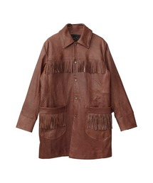 HYSTERIC GLAMOUR | ラムレザーフリンジコート(その他アウター)