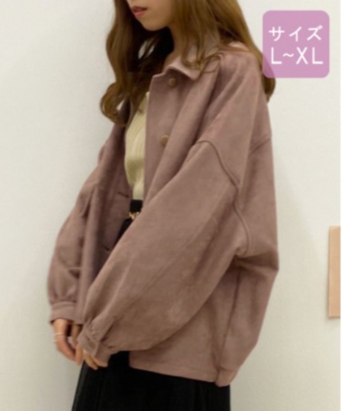 apres jour（アプレジュール）の「【大きいサイズ】アソートBIGポケットブルゾン【ZOZOTOWN限定アイテム】（ブルゾン・レディース・ライトベージュ/ベージュ/ブルー系その他/モカ・X-LARGE）」の13枚目の写真