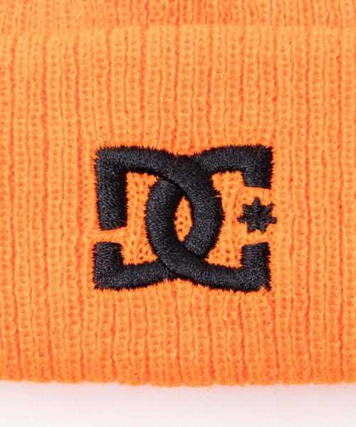 DC（ディーシー）の「∴WEGO/DC 別注2WAYショートニットキャップ（ニットキャップ/ビーニー・メンズ・オレンジ/ブラック/杢グレー・FREE）」の13枚目の写真