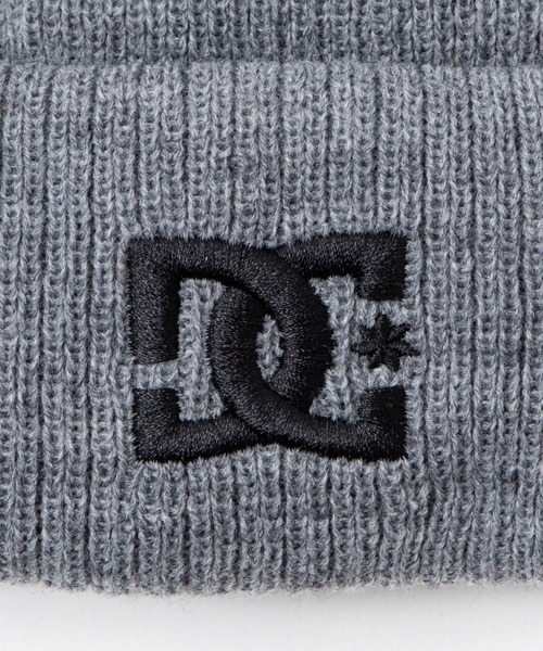 DC（ディーシー）の「∴WEGO/DC 別注2WAYショートニットキャップ（ニットキャップ/ビーニー・メンズ・オレンジ/ブラック/杢グレー・FREE）」の6枚目の写真
