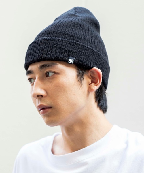 DC（ディーシー）の「∴WEGO/DC 別注2WAYショートニットキャップ（ニットキャップ/ビーニー・メンズ・オレンジ/ブラック/杢グレー・FREE）」の7枚目の写真