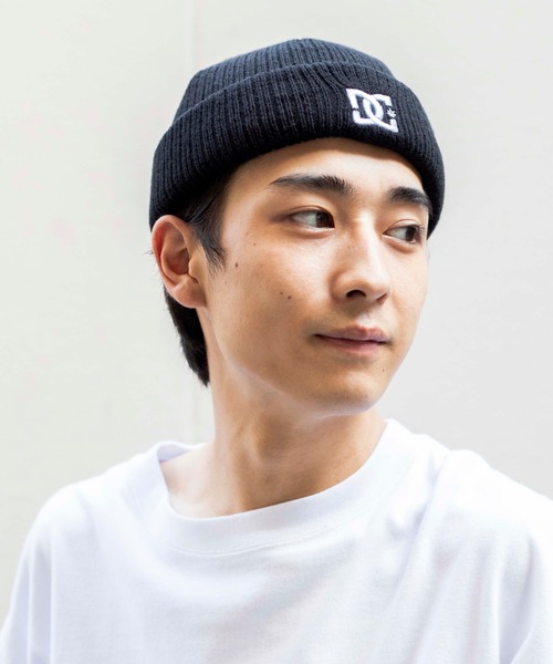 DC（ディーシー）の「∴WEGO/DC 別注2WAYショートニットキャップ（ニットキャップ/ビーニー・メンズ・オレンジ/ブラック/杢グレー・FREE）」の10枚目の写真