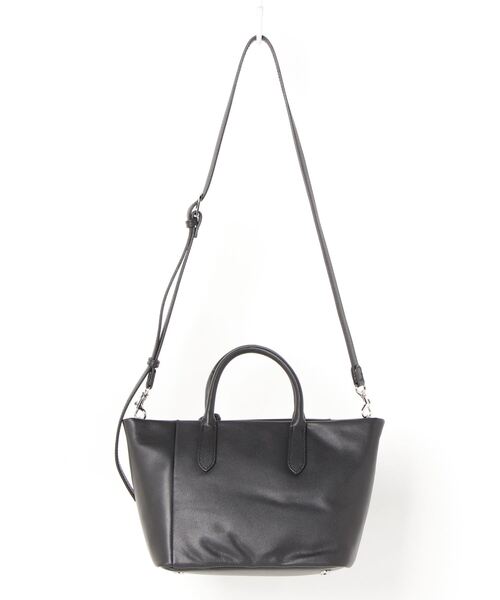 TOPKAPI(トプカピ)の「ソフトスムースレザー 2way ミニショルダーバッグ(ショルダーバッグ・レディース・ベージュ/クリーム/ブラック・FREE)」の8枚目の写真