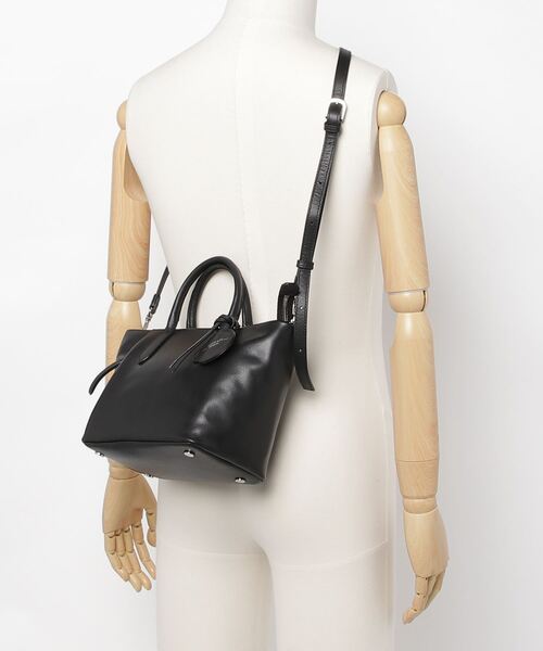 TOPKAPI(トプカピ)の「ソフトスムースレザー 2way ミニショルダーバッグ(ショルダーバッグ・レディース・ベージュ/クリーム/ブラック・FREE)」の16枚目の写真