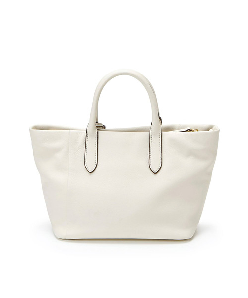 TOPKAPI(トプカピ)の「ソフトスムースレザー 2way ミニショルダーバッグ(ショルダーバッグ・レディース・ベージュ/クリーム/ブラック・FREE)」の10枚目の写真