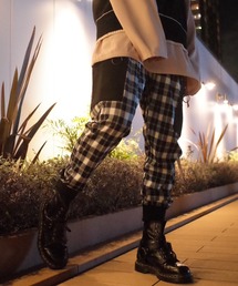 AFYFBASIC FOR OVSIZE SKINNY RIB PT/スキニーリブパンツ