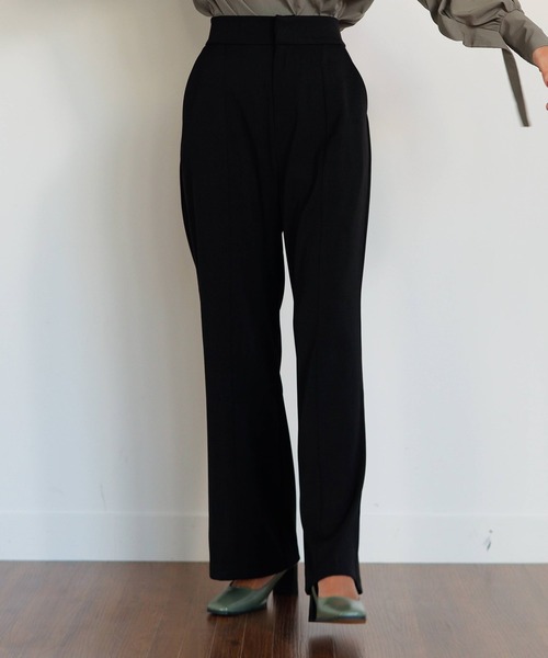LADYMADE(レディメイド)の「スカートベルトレイヤードパンツ(その他パンツ・レディース・ブラック/ベージュ・S/M)」の10枚目の写真