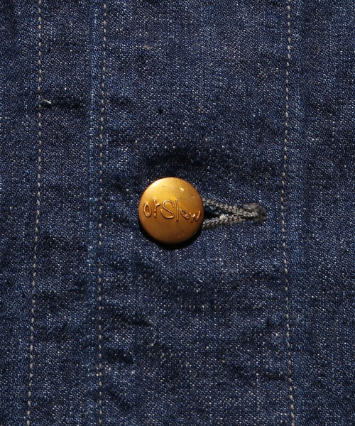 orSlow(オアスロウ)の「orSlow/オアスロウ 50's COVERALL DENIM ONE WASH デニムジャケット(デニムジャケット・メンズ・ワンウォッシュ・2/4/3)」の18枚目の写真