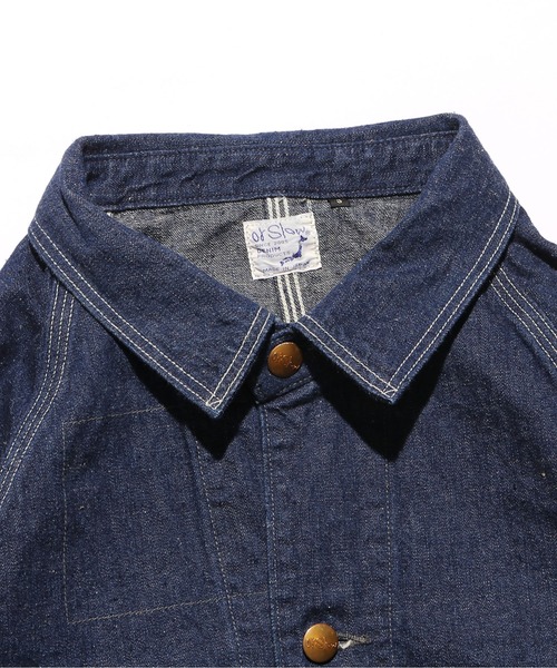 orSlow(オアスロウ)の「orSlow/オアスロウ 50's COVERALL DENIM ONE WASH デニムジャケット(デニムジャケット・メンズ・ワンウォッシュ・2/4/3)」の17枚目の写真