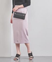UNITED ARROWS | UBCB サテン フロントベントスカート◆(スカート)
