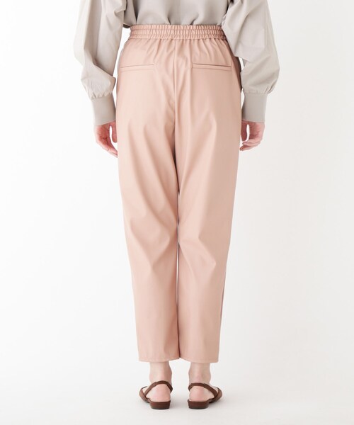 AG by aquagirl（エージーバイアクアガール）の「◆フェイクレザージョグパンツ（その他パンツ・レディース・オフホワイト/ライトオレンジ系/ガンメタ・38/36）」の13枚目の写真