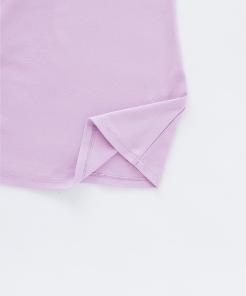 PURIL（ピュリル）の「【PURIL】パフスリーブ スウェット フレア半袖ワンピース（ワンピース・レディース・ベージュ/ネイビー/ブラック/パープル・L/S/XS/M）」の20枚目の写真