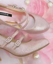 【ラスト１】ラウンドトゥメリージェーンパンプス