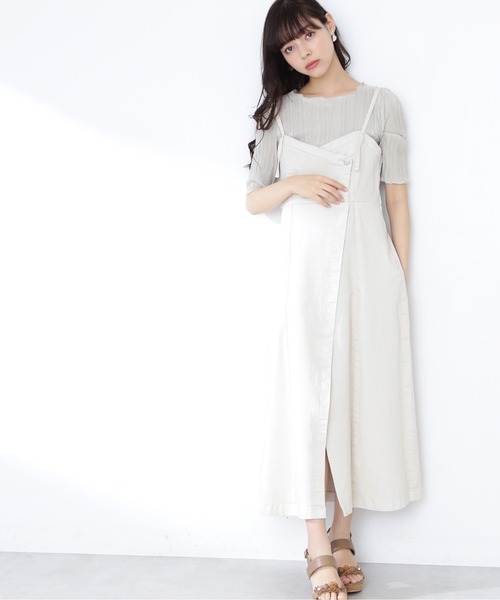 セール スプリングデニムジャンスカ ワンピース Jill By Jillstuart ジルバイジルスチュアート のファッション通販 Zozotown