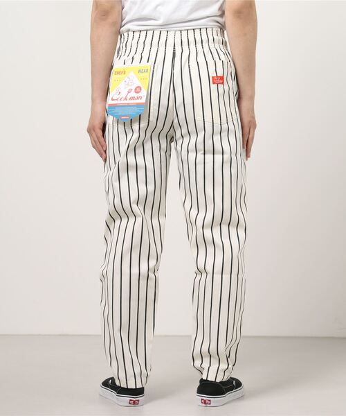 COOKMAN(クックマン)の「Cookman クックマン シェフパンツ イージーパンツ white×black ストライプ(その他パンツ・メンズ・ホワイト×ブラック・SMALL/MEDIUM/LARGE/X-LARGE)」の13枚目の写真