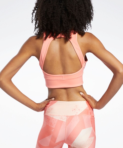 Reebok（リーボック）の「ラン ハイインパクトブラ / Run High-Impact Bra（スポーツブラ・レディース・ブラック/コーラル・SMALL/MEDIUM/LARGE/X-LARGE/X-SMALL）」の8枚目の写真