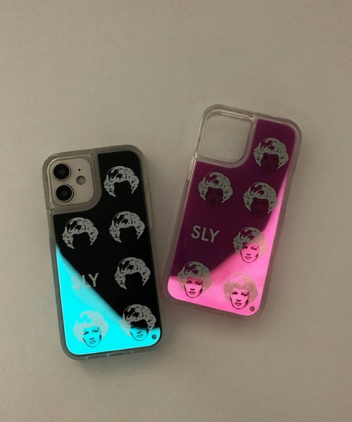 SLY（スライ）の「iPhone13 iPhone12 iPhone12Pro iPhone12mini iPhone12ProMax iPhoneSE(第2世代/第3世代) ケース SLY [ネオンサンド/face]（スマホケース/カバー・レディース・ピンク/ブラック・D/B/C/A/K）」の12枚目の写真