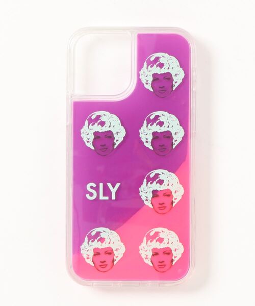 SLY（スライ）の「iPhone13 iPhone12 iPhone12Pro iPhone12mini iPhone12ProMax iPhoneSE(第2世代/第3世代) ケース SLY [ネオンサンド/face]（スマホケース/カバー・レディース・ピンク/ブラック・D/B/C/A/K）」の14枚目の写真