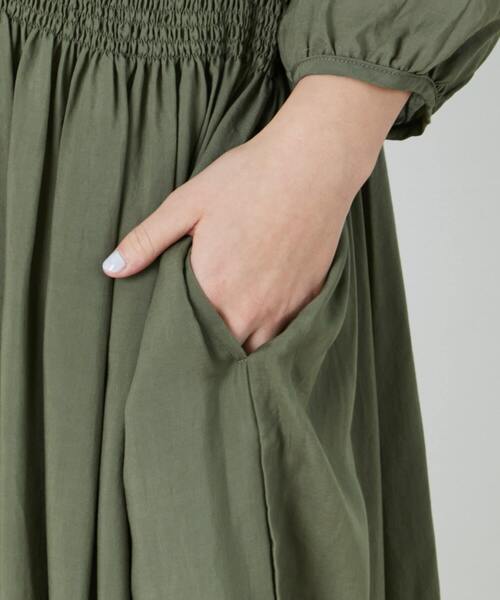 FRAPBOIS(フラボア)の「プールガウン(その他アウター・レディース・グリーン/ブラック・1)」の11枚目の写真