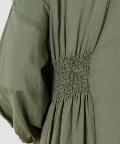 FRAPBOIS(フラボア)の「プールガウン(その他アウター・レディース・グリーン/ブラック・1)」の4枚目の写真