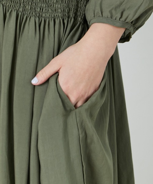 FRAPBOIS(フラボア)の「プールガウン(その他アウター・レディース・グリーン/ブラック・1)」の21枚目の写真