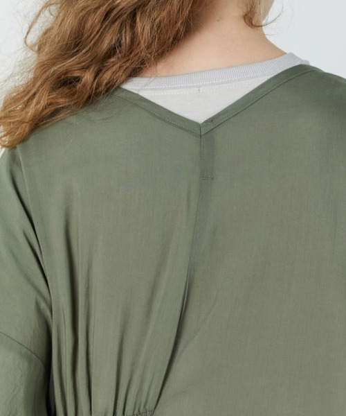 FRAPBOIS(フラボア)の「プールガウン(その他アウター・レディース・グリーン/ブラック・1)」の20枚目の写真