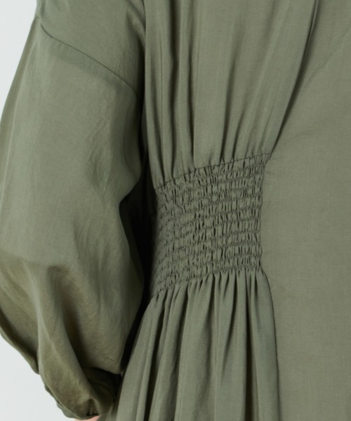 FRAPBOIS(フラボア)の「プールガウン(その他アウター・レディース・グリーン/ブラック・1)」の22枚目の写真